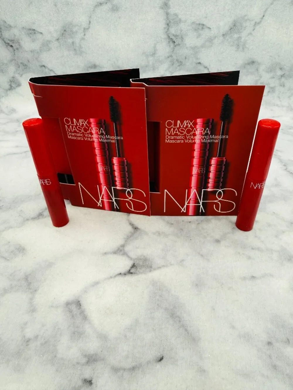 NARS Beauty Gift Set-Climax Mascara Dramatic Volumizing Explicit Black-2pc-NEW